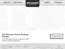 Tablet Screenshot of brimmerstreetgarage.com
